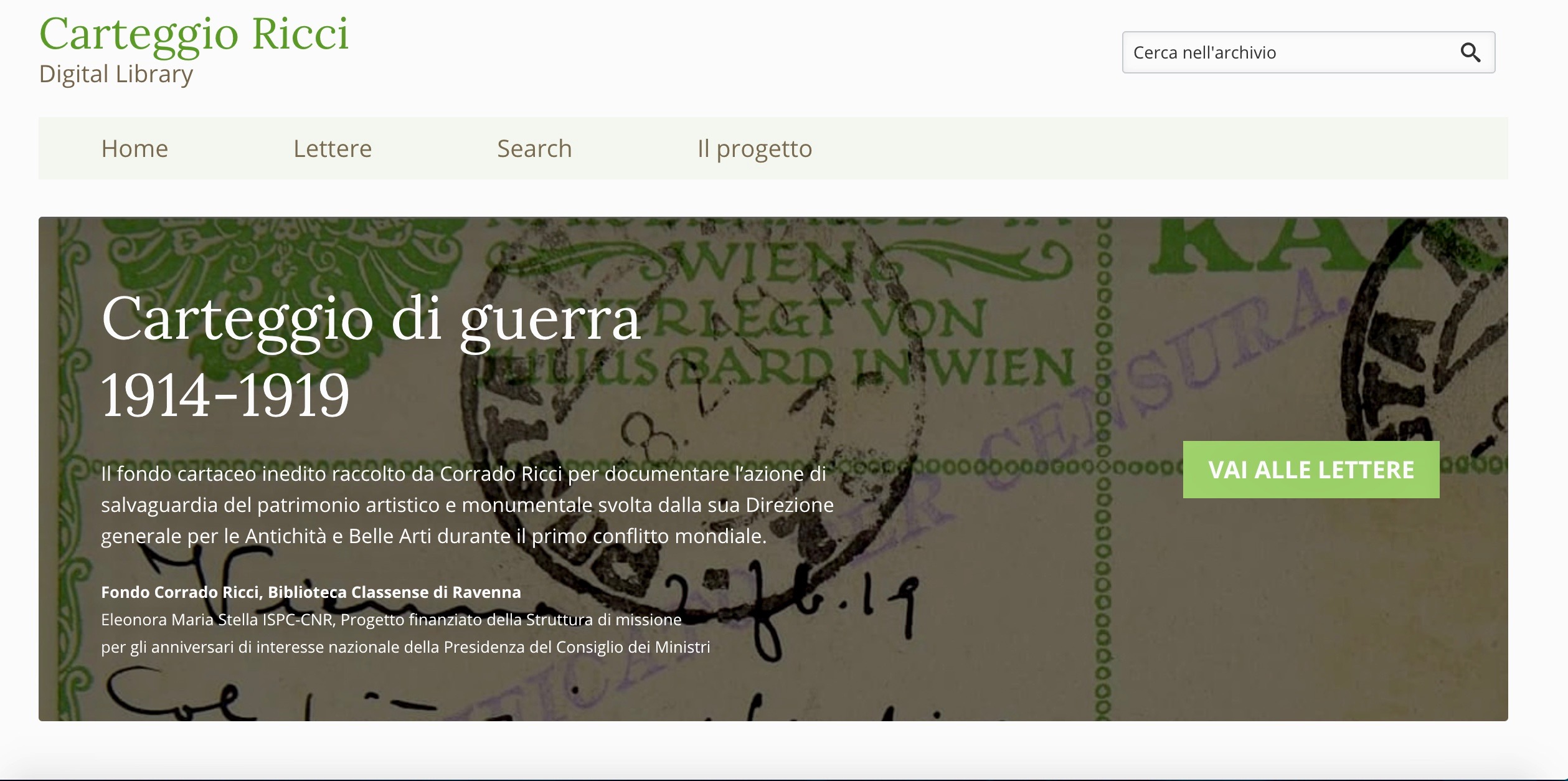 Carteggio di Guerra (1914-1919): L’opera di tutela del patrimonio artistico italiano durante la prima guerra mondiale-image