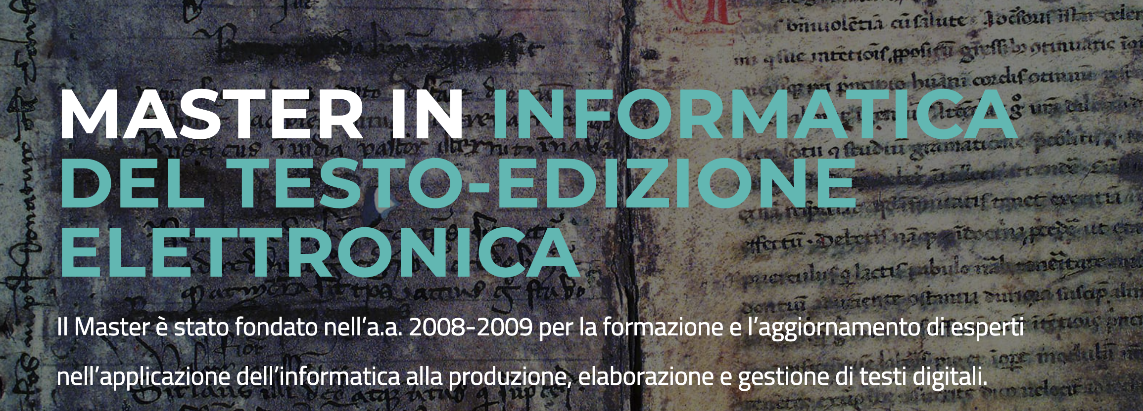 immagine dal sito Master Infotext Unisi