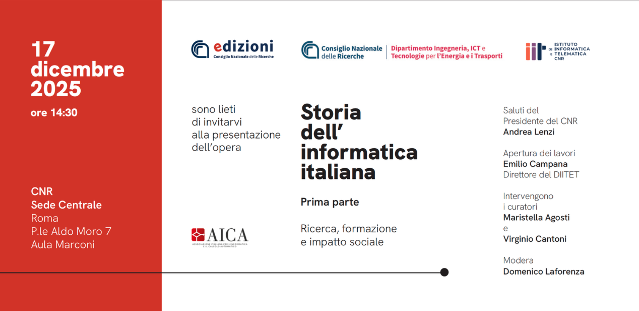 Presentazione del volume “Storia dell’Informatica Italiana