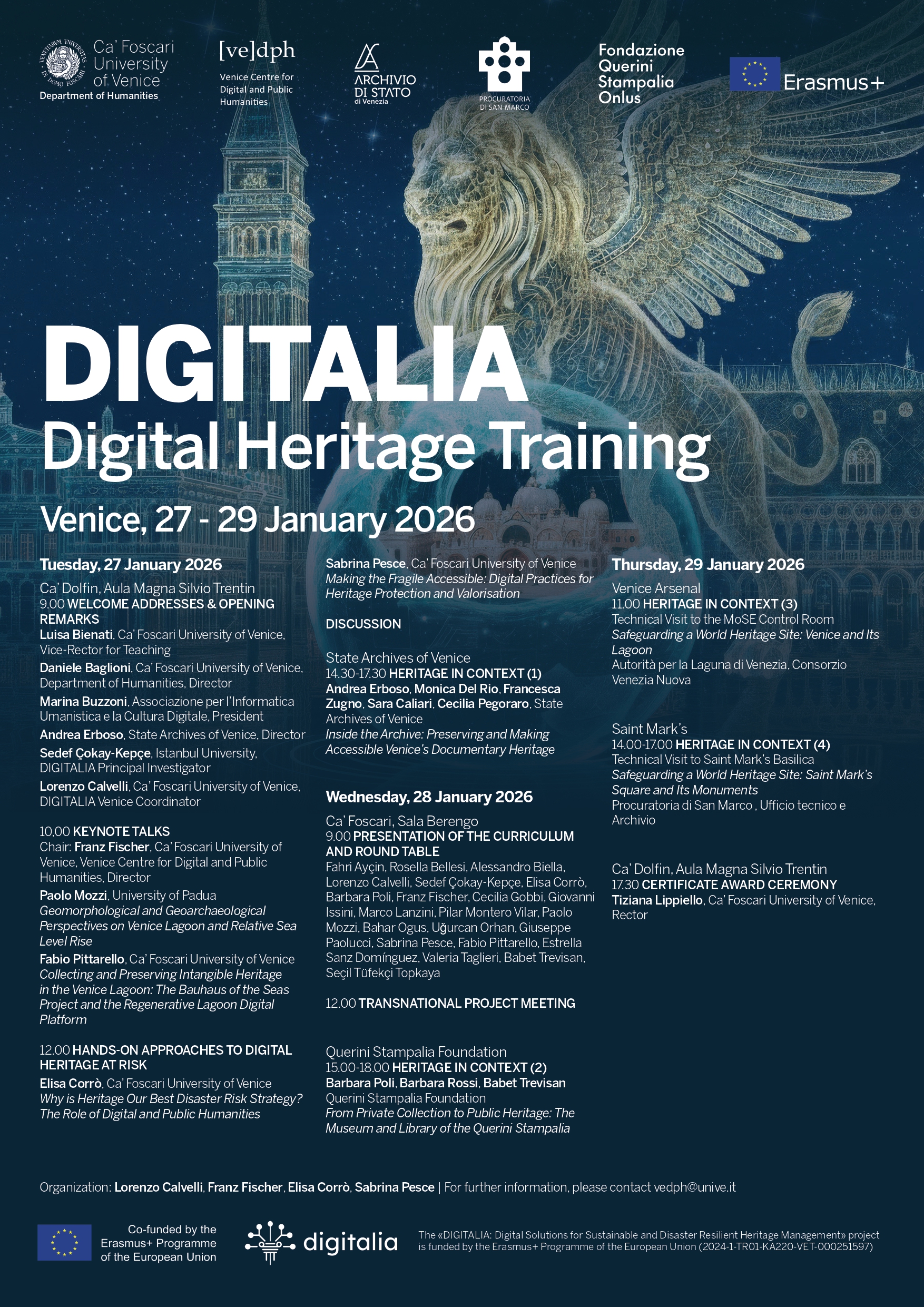 DIGITALIA: Digital Heritrace Training