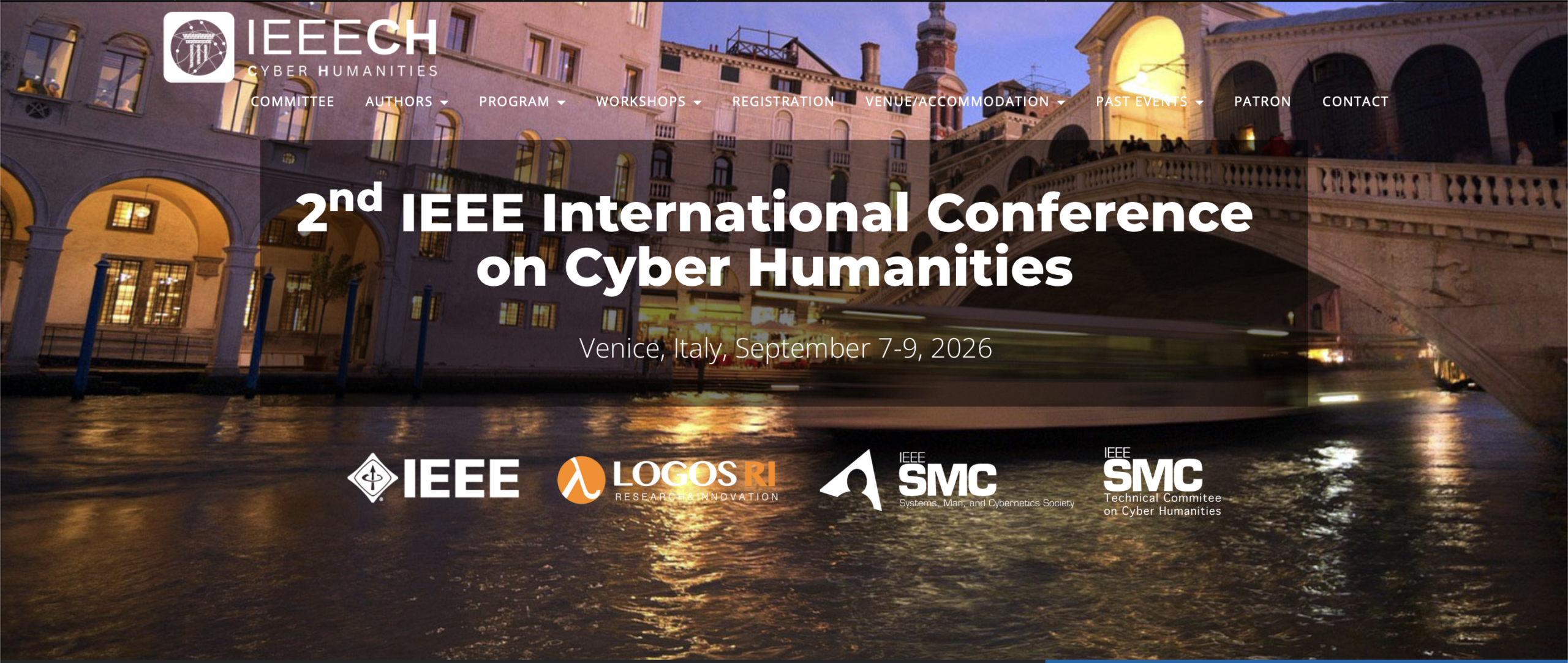 Patrocini: IEEE-CH2026 Venezia