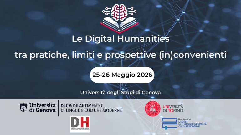 Patrocini: Digital Humanities tra pratiche, limiti e prospettive (in)convenienti [cfp posticipata 2 marzo]